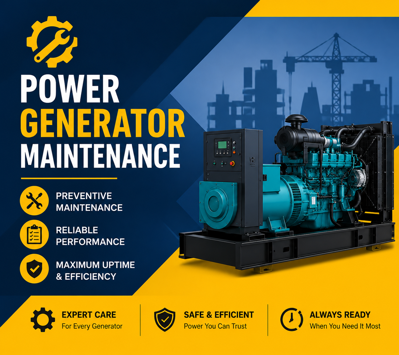Power Generator Maintenance